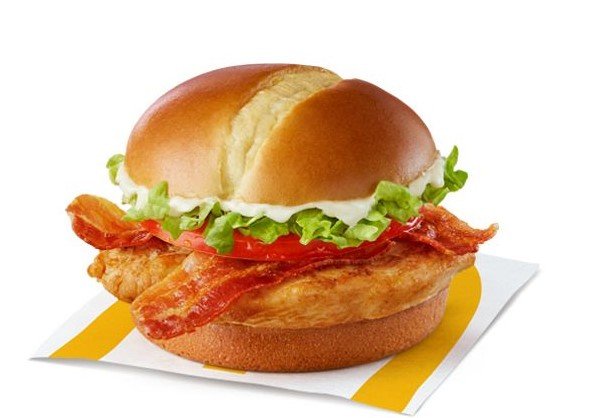 Bacon Deluxe Grilled Chicken Sandwich