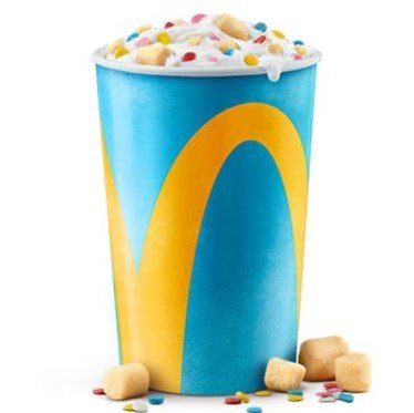 Confetti Cookie Dough McFlurry