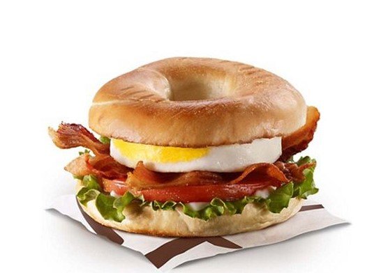 Egg BLT Bagel with Plain Bagel