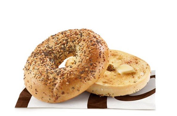 Everything Bagel with Butter