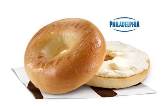 Plain Bagel With Regular Cream Cheese Product
