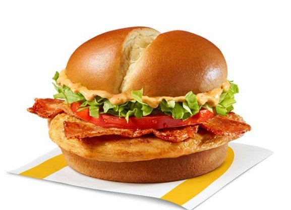 Spicy Bacon Deluxe Grilled Chicken Sandwich