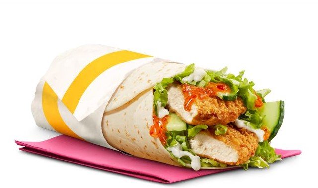 Sweet Chili McWrap – Crispy
